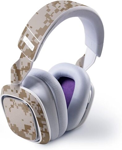 Mayyskins Skin متوافق مع Astro A30 Wireless Gaming Headset - Desert Camo | غلاف الالتفاف الواقي ، الدائم ، والفريد من نوعه | من السهل تطبيق الأنماط وإزالتها وتغييرها | صنع في الولايات المتحدة in Saudi Arabia