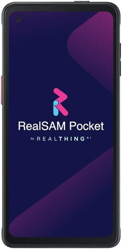 RealSAM Pocket 5G Smartphone Voice-Operated Unlocked for The Blind & Visually Impaired; Just Tap The Screen and Talk, It's That Simple (No Hunting Icons or Swiping) Smart Assistant for Blind People in Saudi Arabia