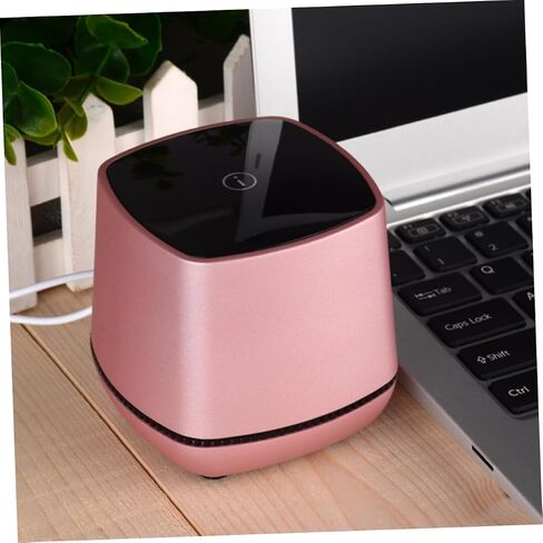 مكبرات الصوت المحمولة التي تعمل بالطاقة مع مكبرات الصوت Rose Gold Small Desktop Mini مكبرات صوت مع استخدام صوت صوت صوت استريو التصميم المضغوط للكمبيوتر المحمول والمكتب المنزلي استخدام in Kuwait