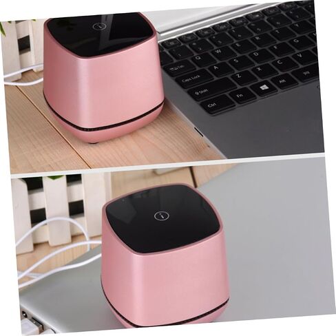 مكبرات الصوت المحمولة التي تعمل بالطاقة مع مكبرات الصوت Rose Gold Small Desktop Mini مكبرات صوت مع استخدام صوت صوت صوت استريو التصميم المضغوط للكمبيوتر المحمول والمكتب المنزلي استخدام in Kuwait