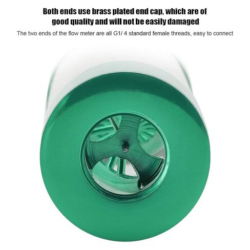 Water Cooling Meter Indicator G1/4 Female Threaded Water Cooling System Replacement for PC Computer(Green) in Saudi Arabia