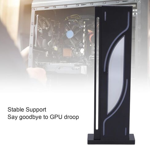 GPU Support Bracket, 3Pin 5V ARGB Graphics Card Stand Holder, Anti Sag GPU Bracket with 19-153mm Height Adjustable & Magnetic Base, Vertical Video Card Stand in Kuwait