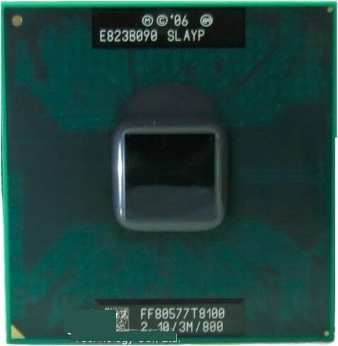 C 2 DUO T8100 2.1GHz 3M 800 Dual Notebook Processors محمول CPU Socket PGA 478 PIN الكمبيوتر الأصلي in Saudi Arabia