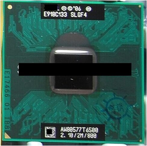 T6500 2.1 G / 2 M / 800 GM45 UPGRADE T9600 T9800 P9600 P9700 CPU in Saudi Arabia