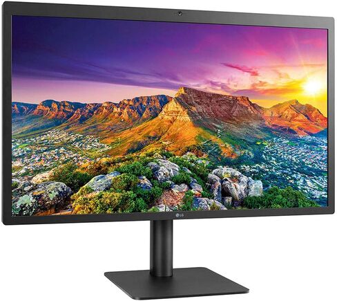 LG 27MD5KL-B Ultrafine 5K Display-حزمة-27 بوصة 16: 9 5K (5120 × 2880) شاشة IPS ، سطوع 500 CD / M ، مدخلات Thunderbolt 3 / USB Type-C ، توافق MacOS مع مجموعة تنظيف الشاشة in Kuwait