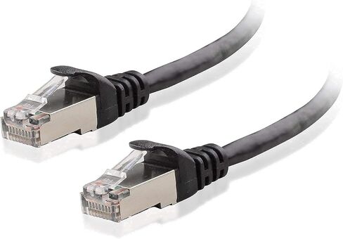 كبلات الكابلات الطويلة Cat6 Ethernet (كابل Cat6 ، كابل Cat 6) باللون الأسود 75 قدمًا وطويلًا Cat6a (SSTP ، SFTP) كابل إيثرنت محمي in Saudi Arabia