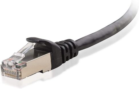 كبلات الكابلات الطويلة Cat6 Ethernet (كابل Cat6 ، كابل Cat 6) باللون الأسود 75 قدمًا وطويلًا Cat6a (SSTP ، SFTP) كابل إيثرنت محمي in Saudi Arabia