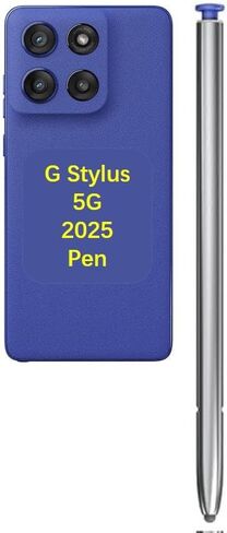 لـ G stylus 5g 2025 s استبدال القلم لـ Motorola Moto G Stylus 5G 2025 All Version Touch Screen Pen (تصفح الويب/الأزرق) in Saudi Arabia