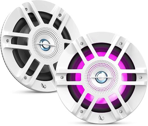 Infinity Kappa6120Mam-Kappa Marine Kappa6120m White 6.5 بوصة قسط RGB مكبرات صوت Coxaxial in Kuwait