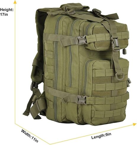 Small 30L Assault Backpack Military Tactical Backpack Tactical Bag for Outdoor Hiking Camping Travel (Coyote) in Saudi Arabia