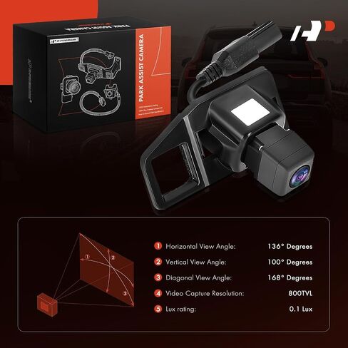 A-Premium Park Assist Camera Rear View Backup Reverse Camera Compatible with Select Toyota Models - 2013 2014 RAV4 - Replace# 867900R020 in Saudi Arabia