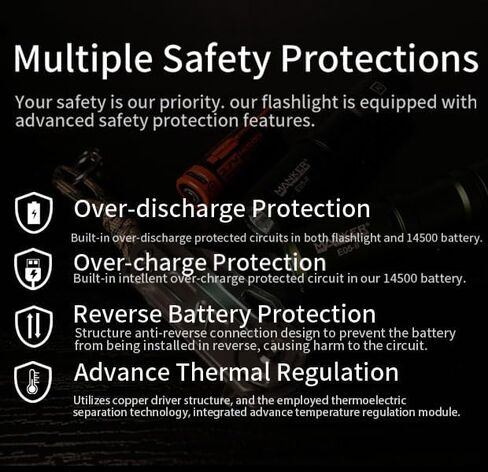 Manker E05 II High Output EDC Flashlight Eeay to Carry, for Camping, Hiking (Sand, 1300 Lumens 6500K Cool White) in Saudi Arabia