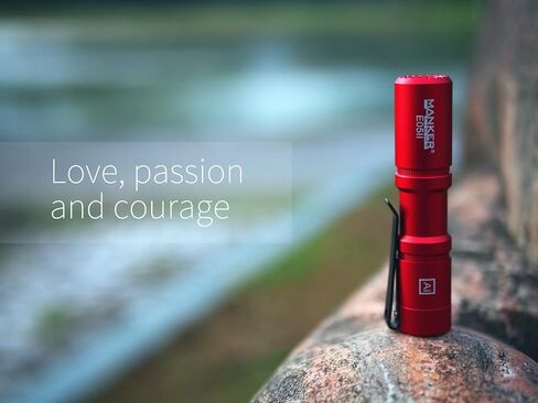 Manker E05 II High Output EDC Flashlight Eeay to Carry, for Camping, Hiking (Sand, 1300 Lumens 6500K Cool White) in Saudi Arabia