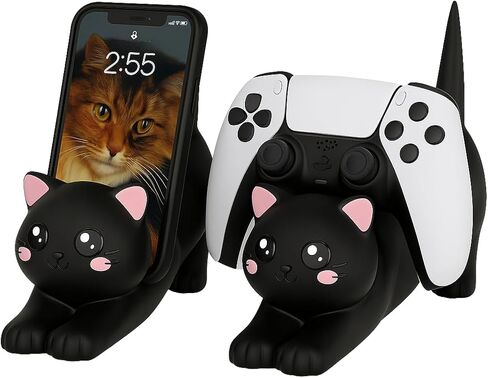 Azata Cat Phone Stand and Controller Stand - هاتف Desk Desk Cust in Kuwait