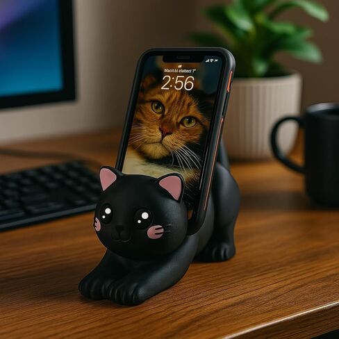 Azata Cat Phone Stand and Controller Stand - هاتف Desk Desk Cust in Kuwait