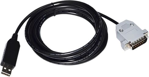 FT232RL RS232 USB إلى D-SUB 15PIN DB15 الذكور كابل الاتصال التسلسلي لمقياس التوازن الإلكتروني إلى الكمبيوتر (3 أمتار) in Kuwait
