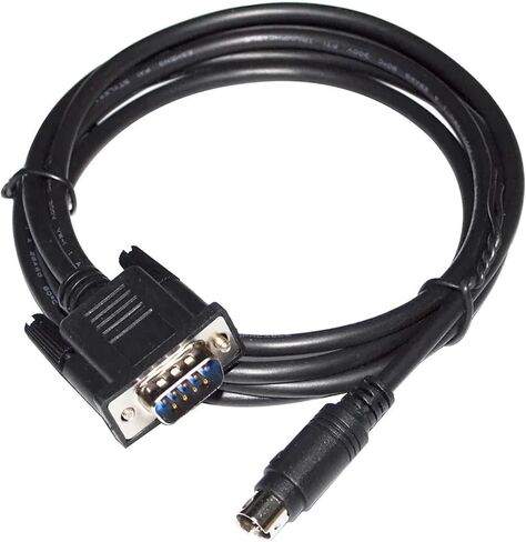 RS232 DB9 D-SUB9PIN Male to MINI DIN 8P AB MICROLOGIX 1400 Programming 1761-CBL-PM02 Cable(3 metre) in Saudi Arabia