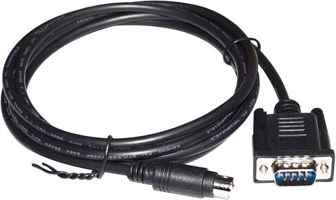 RS232 DB9 D-SUB9PIN Male to MINI DIN 8P AB MICROLOGIX 1400 Programming 1761-CBL-PM02 Cable(3 metre) in Saudi Arabia