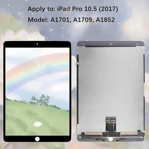 شاشة العرض لـ iPad Pro 10.5 (2017) A1701 A1709 A1852 LCD Screen Assembly مع مجموعة in Kuwait