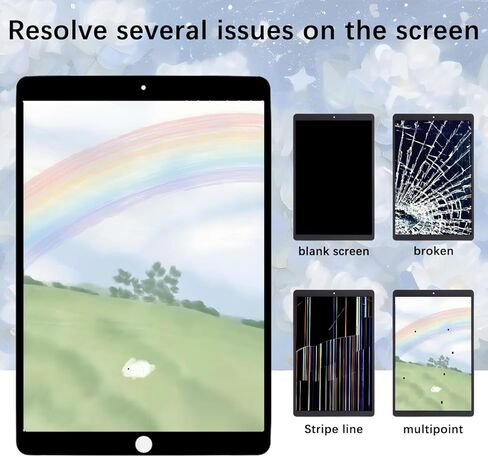 شاشة العرض لـ iPad Pro 10.5 (2017) A1701 A1709 A1852 LCD Screen Assembly مع مجموعة in Kuwait
