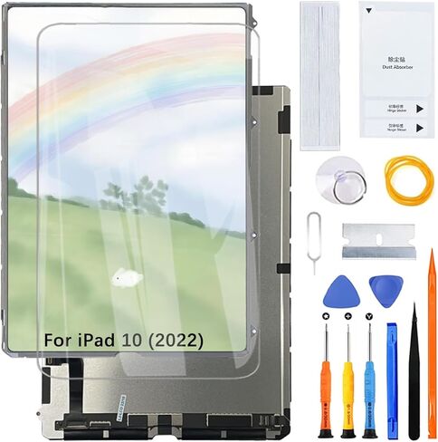 شاشة العرض لـ iPad 10 (2022) A3162 A2757 A2777 A2696 LCD Screen Assembly مع مجموعة (لا يوجد أرقام لمسة) in Kuwait