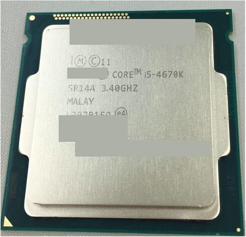 I I5-4670K I5 4670K (3.4GHz/6MB/4 CORES/SOCKET 1150/5 GT/S) Quad C CPU SR14A in Saudi Arabia