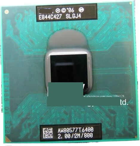 T6400 CPU 2.0/2M/800 Original Official Version of The Original Pin SLGJ4 Scrattered Pieces in Saudi Arabia