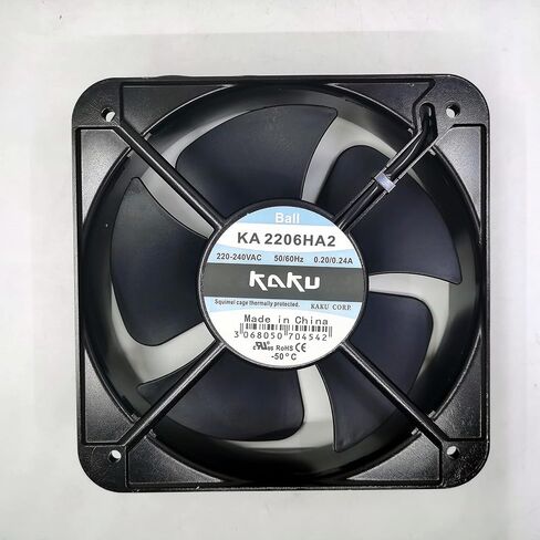 KA2206HA2 KAKU 220/240VAC220×220×60mm Electric Cabinet Waterproof Cooling Fan in Saudi Arabia