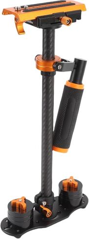 Handheld 3 Axis DSLR Camera Stabilizer with Telescopic Center Post, Compact Gimbal for Video DV Live Broadcast Vlogging​ in Saudi Arabia