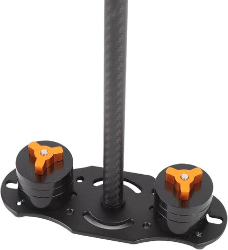 Handheld 3 Axis DSLR Camera Stabilizer with Telescopic Center Post, Compact Gimbal for Video DV Live Broadcast Vlogging​ in Saudi Arabia