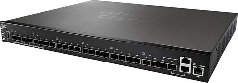 Cisco SG550XG-24F-K9-NA 24-PORT 10G SFP+ مفتاح مُجهز القابل للتكديس (متجدد) in Saudi Arabia
