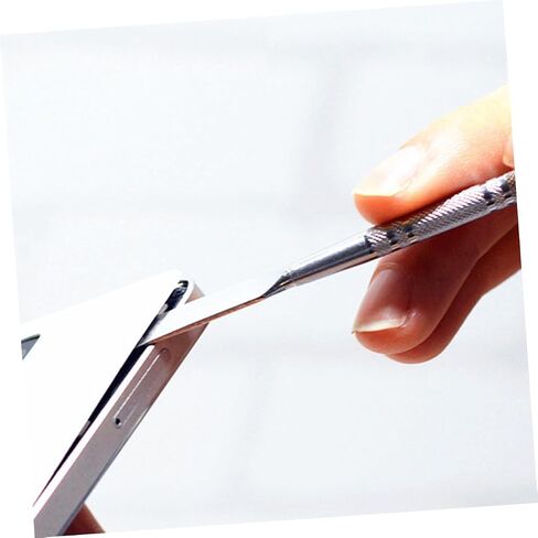 POPETPOP 5pcs Stainless Steel Spudger Pry Tool Set for Mobile Phone Tablet Laptop Repair Double-Ended Non-Scratch Opening Stick for Electronics and Mechanics in Saudi Arabia