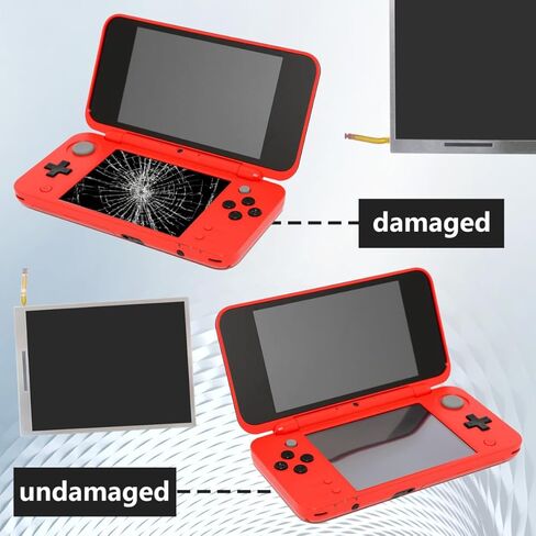 Premium Upgraded Lower Bottom LCD Screen Display Replacement Compatible for New N-intendo 2DS XL, New in Saudi Arabia