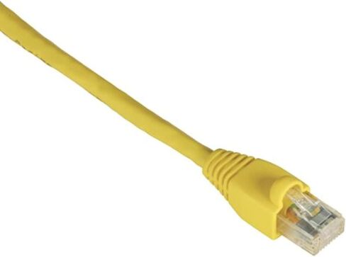 Black Box Corporation 30ft الأصفر Cat6 550MHz CATPAL CABLE UTP CM SNAGLess in Kuwait