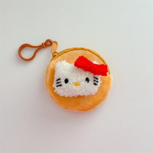 الكرتون ابتسامة الوجه حقيبة المفاتيح سماعة كابل صفر محفظة صغيرة أفخم مفتاح سلسلة in Kuwait