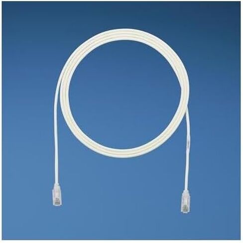 Panduit TX6-28 CAT 6 PATCH CORD ، 28 AWG ، RJ-45 ، 20 ft ، Off-White ، UTP28SP20 in Saudi Arabia