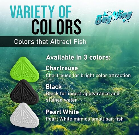 Panfish Lures 6PK | Prevents Swallowing The Hook | Easy Unhooking | Attracts Crappie, Sunfish, Bluegill, & Other Small Mouth Fish in Saudi Arabia