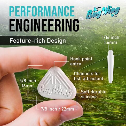 Panfish Lures 6PK | Prevents Swallowing The Hook | Easy Unhooking | Attracts Crappie, Sunfish, Bluegill, & Other Small Mouth Fish in Saudi Arabia