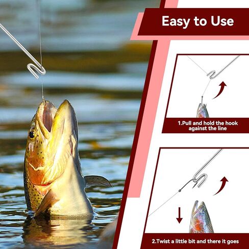 Fishing Hook Remover Tools, Stainless Steel Dehooker Tool Saltwater Dehooker Shark Hook Remover 12" in Saudi Arabia
