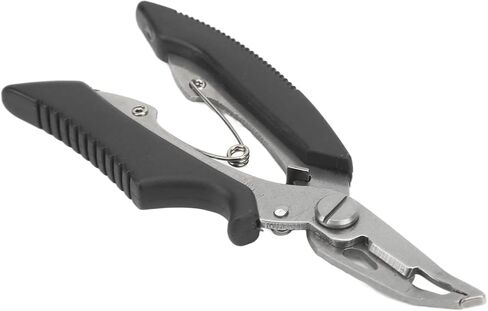 Fishing Hook Remover Pliers, Accurate Stainless Steel Fishing Pliers for Outdoors (Black) in Saudi Arabia