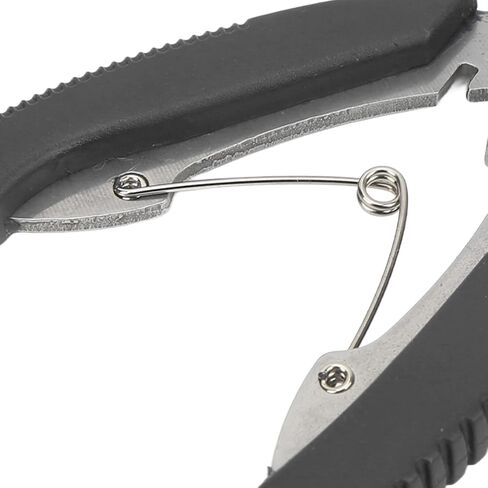 Fishing Hook Remover Pliers, Accurate Stainless Steel Fishing Pliers for Outdoors (Black) in Saudi Arabia