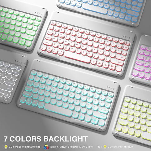 aoub for iPad 10th Generation Case with Keyboard 10.9 inch 2022, Detachable Bluetooth Keyboard, Smart Stand Folio Keyboard Cover with Pencil Holder for iPad 10th Gen, Black in Kuwait