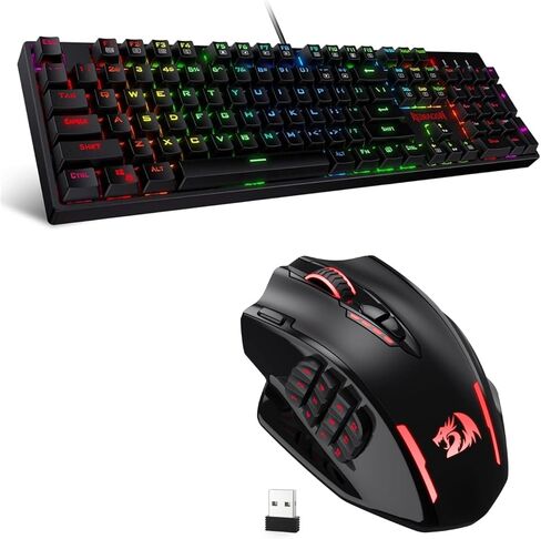 Redragon K582 Gaming Keyboard and M913 Gaming Mouse Bundle in Saudi Arabia