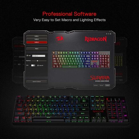 Redragon K582 Gaming Keyboard and M913 Gaming Mouse Bundle in Saudi Arabia