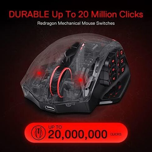 Redragon K582 Gaming Keyboard and M913 Gaming Mouse Bundle in Saudi Arabia