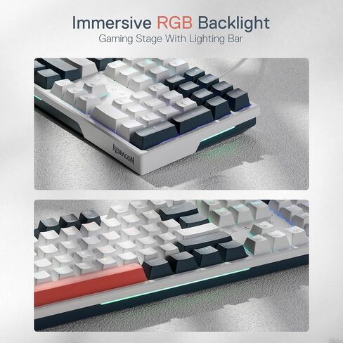 Redragon K668 Gaming Keyboard and M908 WT Gaming Mouse Bundle in Saudi Arabia