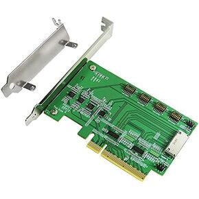 PCIe x8 with Re-Driver to OCulink 8i Add-in-Card PCIe Gen 4 | High-Speed Data Transfer Adapter for Efficient Connectivity in Saudi Arabia