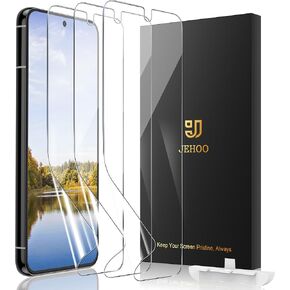 [3 Pack] Google Pixel 7 Pro Screen Protector Flexible TPU [Not Glass], Fingerprint Unlock, Scratch Resistant, Easy Installation, Case Friendly, Bubble Free in Kuwait