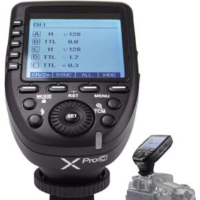 مشغل فلاش Godox X2T-N TTL اللاسلكي لنيكون - دعم بلوتوث، 2.4G HSS 1/8000s، 5 أزرار مجموعة منفصلة، ​​قفل Hotshoe جديد، ضوء مساعد AF جديد in Kuwait