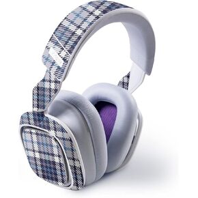 Mayyskins Skin متوافق مع Astro A30 Wireless Gaming Headset - Blue Plaid | غلاف الالتفاف الواقي ، الدائم ، والفريد من نوعه | من السهل تطبيق الأنماط وإزالتها وتغييرها | صنع في الولايات المتحدة in Kuwait